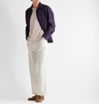 Massimo Alba - Stretch Cotton and Cashmere-Blend Trousers - Neutrals