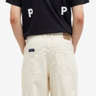 Pop Trading Company Men's Dr's Pant in Off White Denim