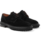 Lanvin - Suede Derby Shoes - Men - Black
