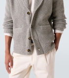 Tod's Ribbed-knit wool and cashmere cardigan