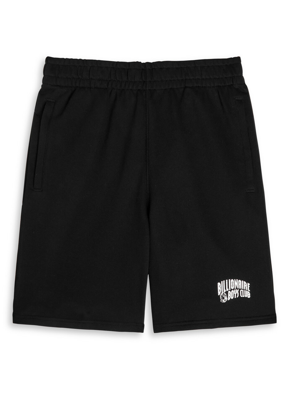 Billionaire Boys Club Small Arch Logo-printed Cotton Shorts Black