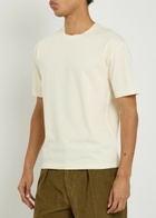 Drake's Hiking Cotton T-shirt White
