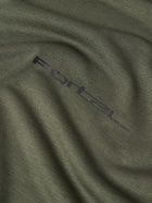 Portal - Lateral Peak Logo-Print Recycled-Jersey T-Shirt - Green