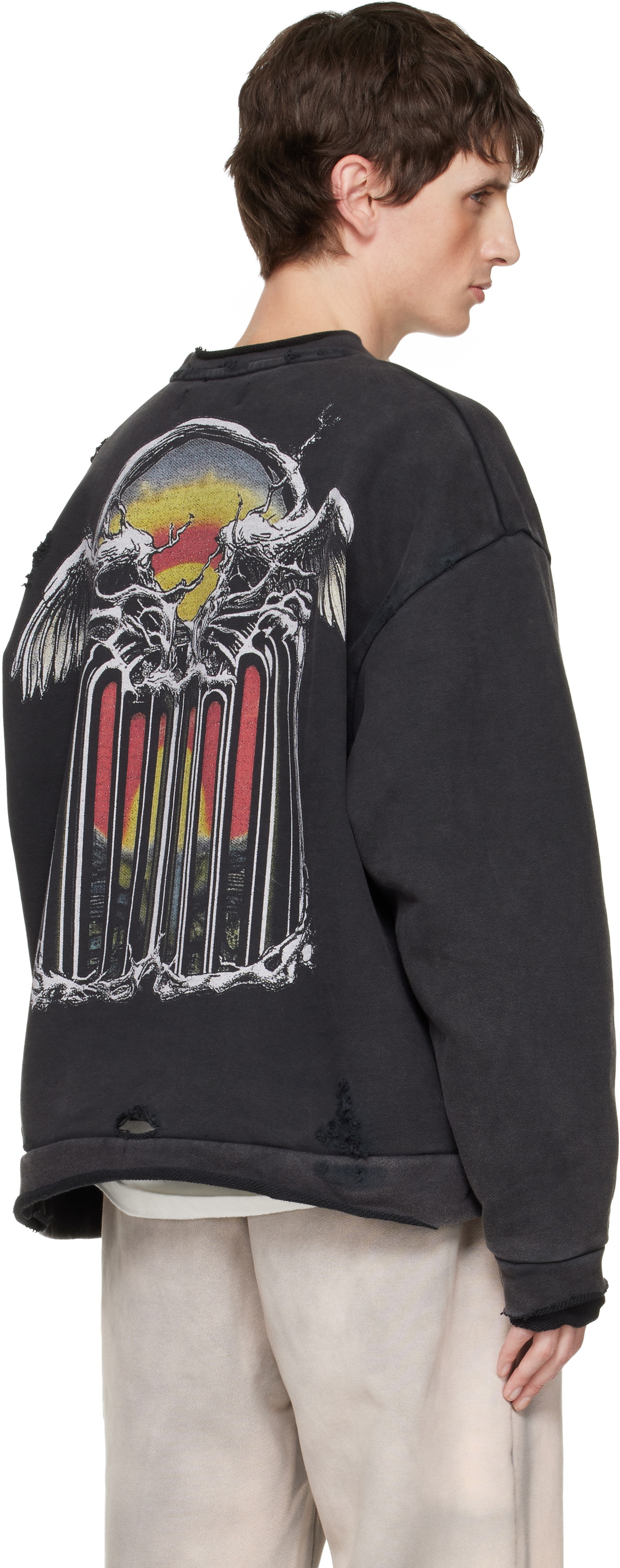 Who Decides War Black Moon Sweatshirt