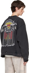 Who Decides War Black Moon Sweatshirt