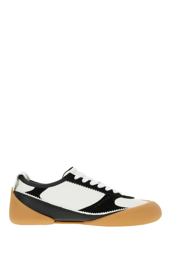 Photo: Alexander McQueen Two-tone Leather And Suede Sneakers