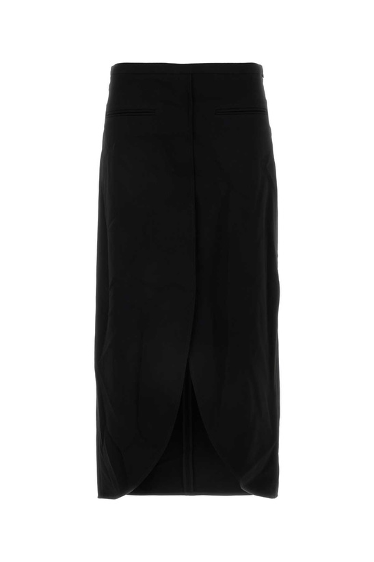 Photo: Courrèges Black Polyester Blend Skirt