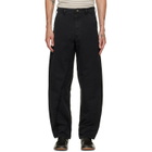 Maison Margiela Black Cotton Trousers