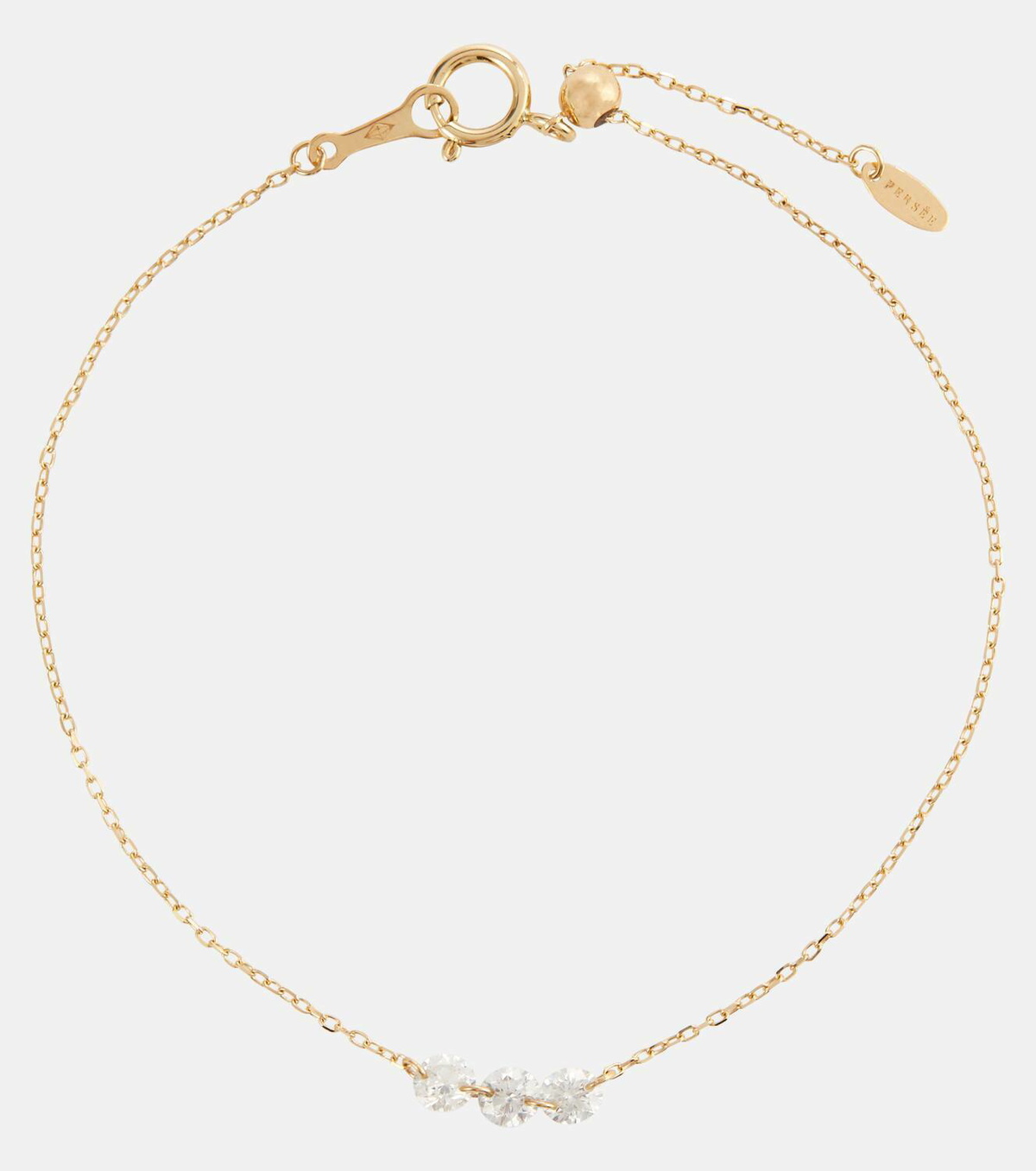 Persée Danaé 18kt gold bracelet with diamonds