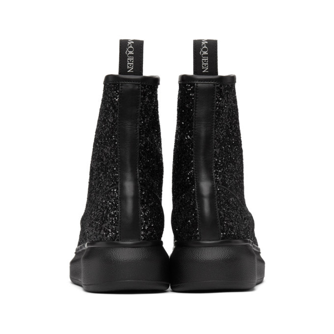 Alexander mcqueen discount glitter boots