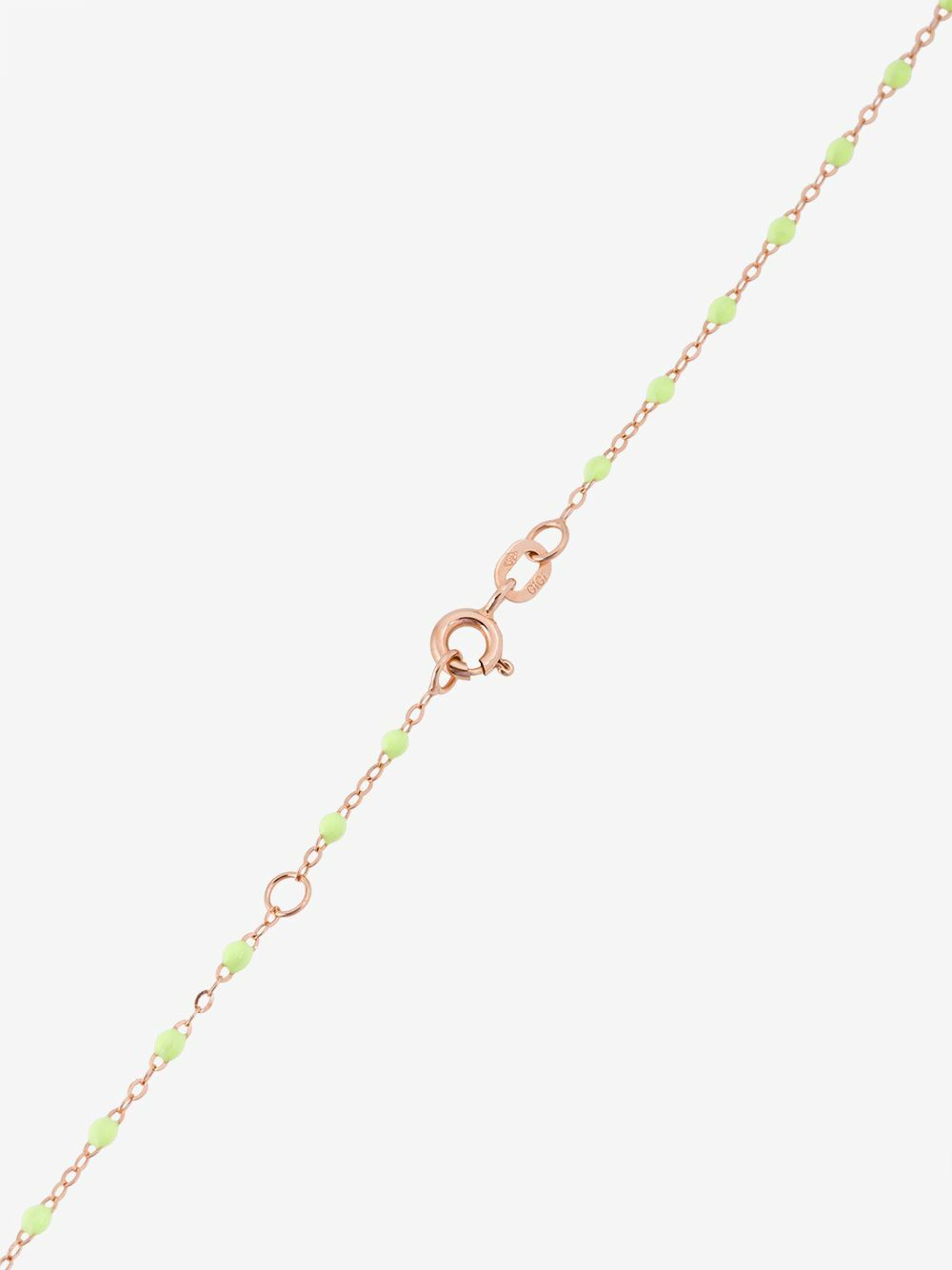 Gigi Clozeau 18K Rose Gold 42 CM Beaded Necklace