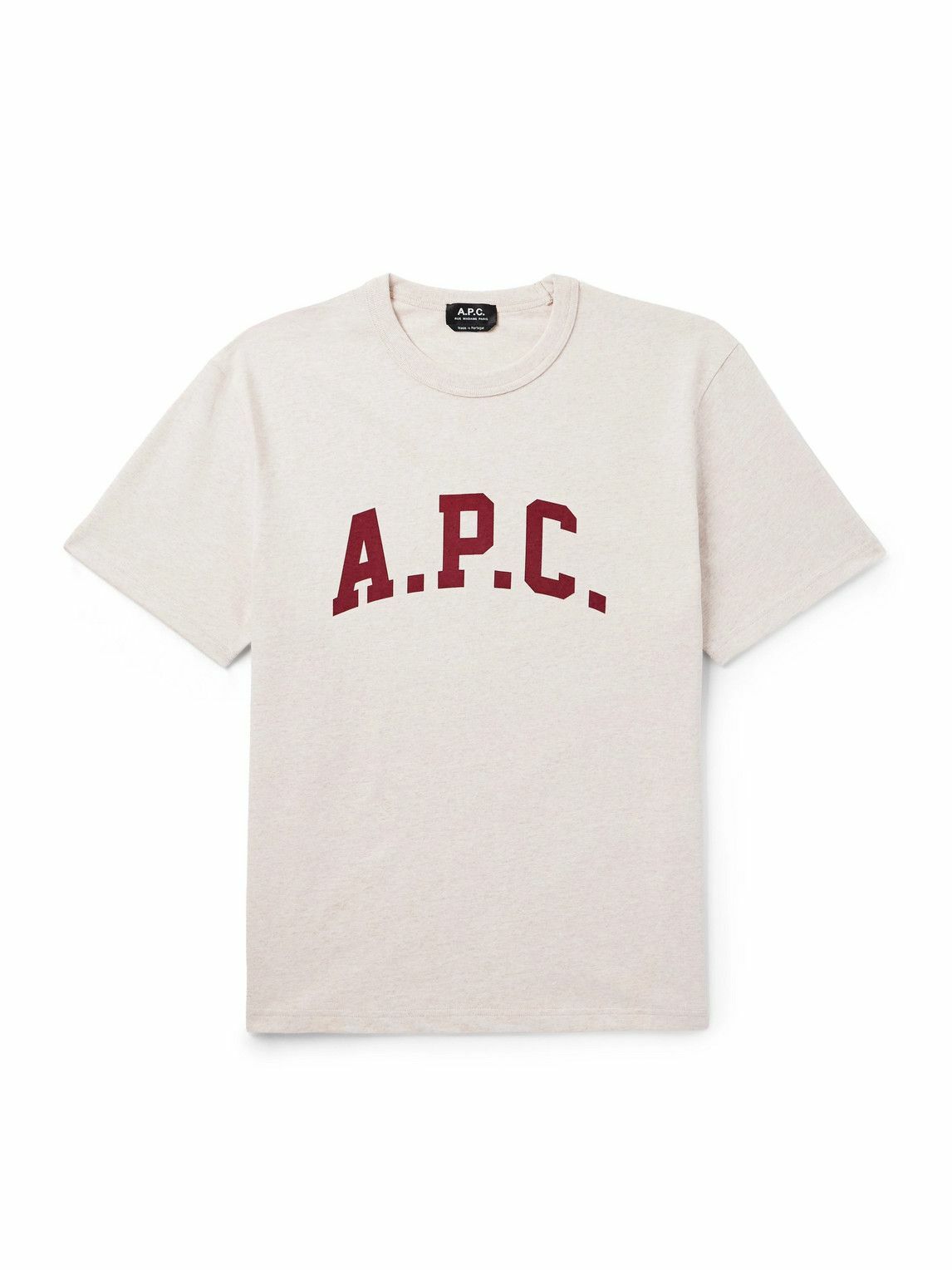 A.P.C. White Embroidered T-Shirt A.P.C.