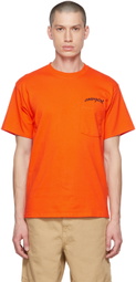 Cowgirl Blue Co Orange Pocket T-Shirt