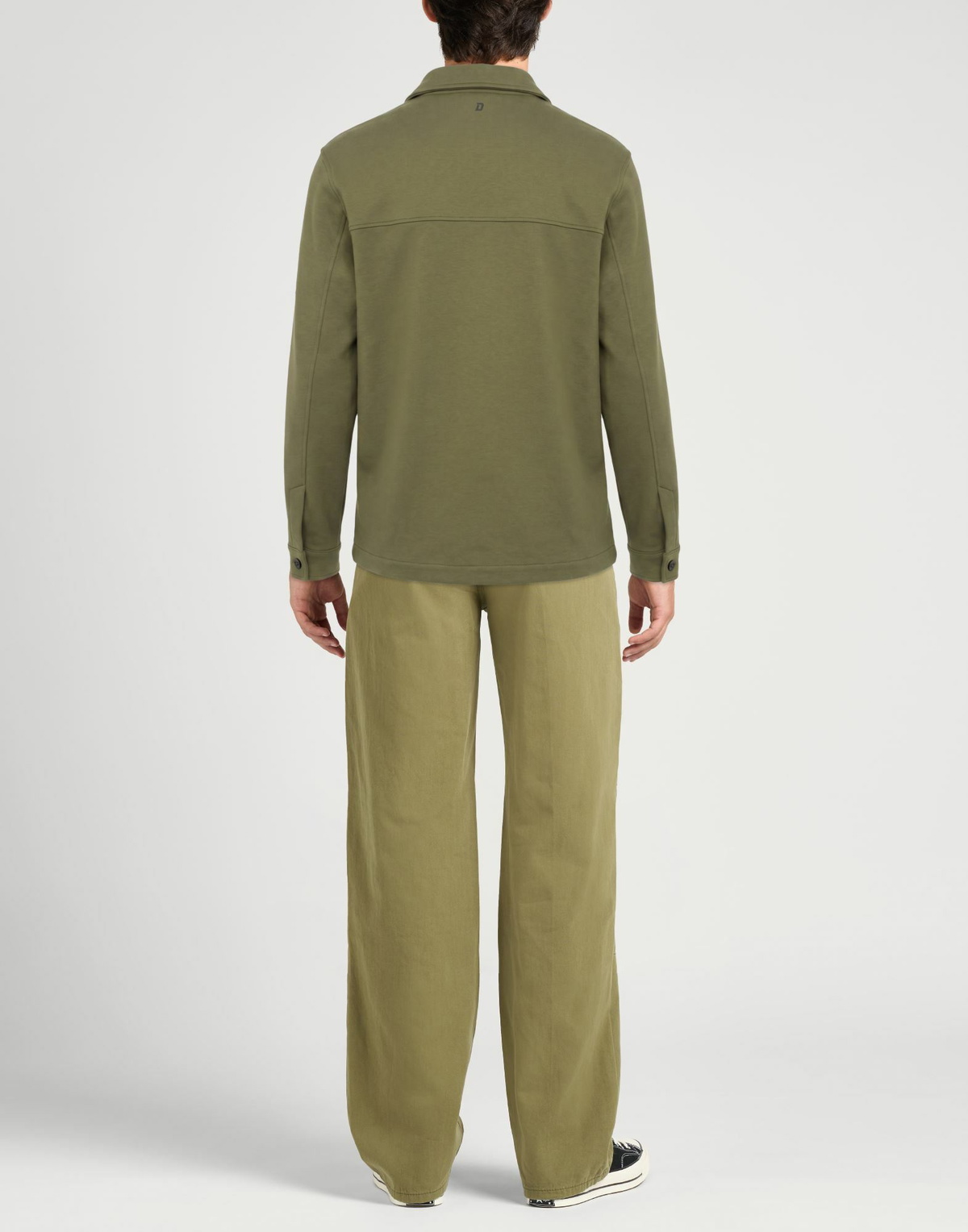 Dondup Mens Shirt Military in Green