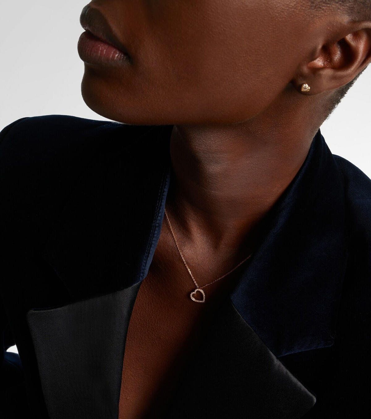 Repossi Antifer 18kt rose gold (750/1000) pendant necklace with diamonds