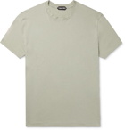 TOM FORD - Lyocell and Cotton-Blend Jersey T-Shirt - Green