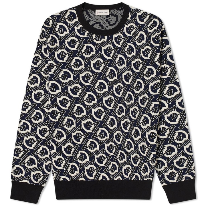 Photo: Moncler All Over Intarsia Crew Knit