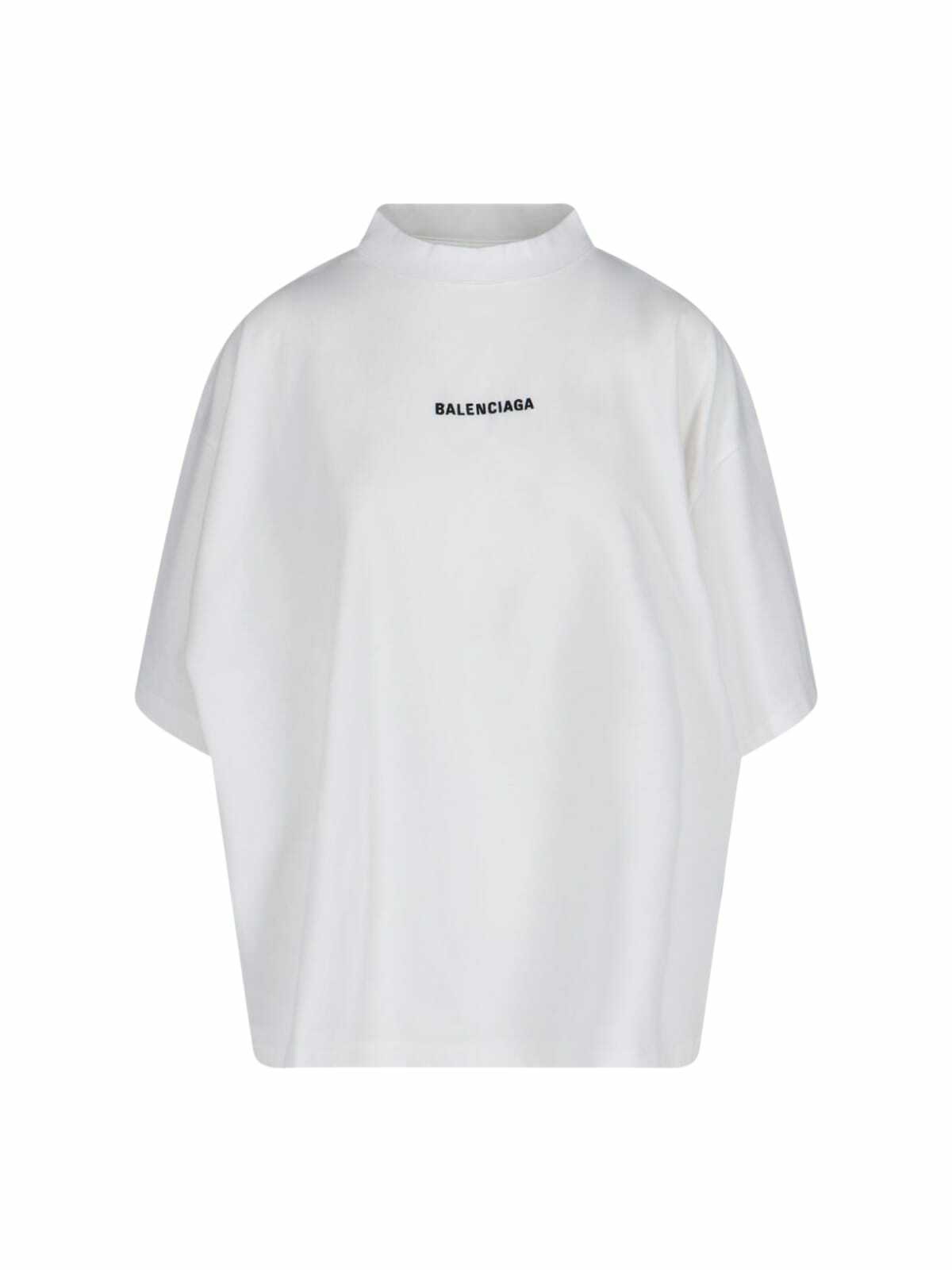Balenciaga - Bonjour Balenciaga cotton T-shirt Balenciaga