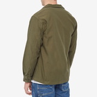 Stan Ray Men's CPO Overshirt in Olive Sateen