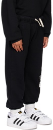 Palm Angels Kids Black Classic Overlogo Lounge Pants