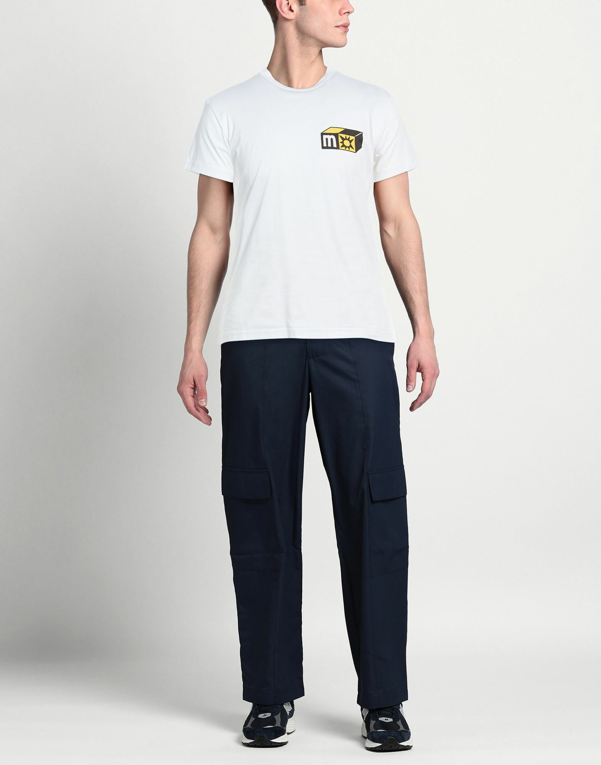 Modes Mens T-shirt in White