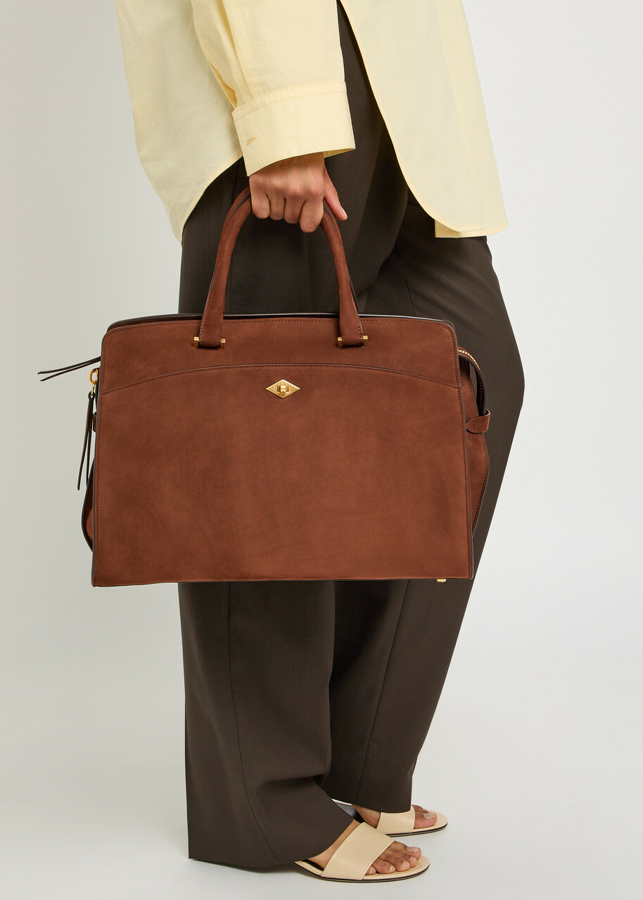 Metier Private Eye Nubuck Tote bag - Brown - One Size