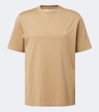 Brunello Cucinelli Logo cotton jersey T-shirt