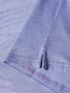 PETER MILLAR - Excursionist Flex Stretch Cotton and Modal-Blend Jersey Polo Shirt - Purple