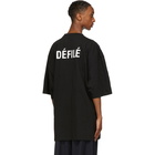 Balenciaga Black Defile XL T-Shirt