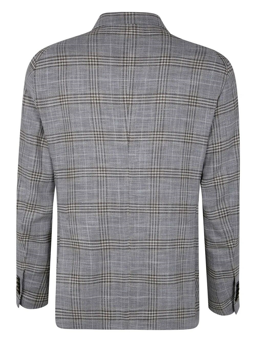 Tagliatore Man Jacket in Gray