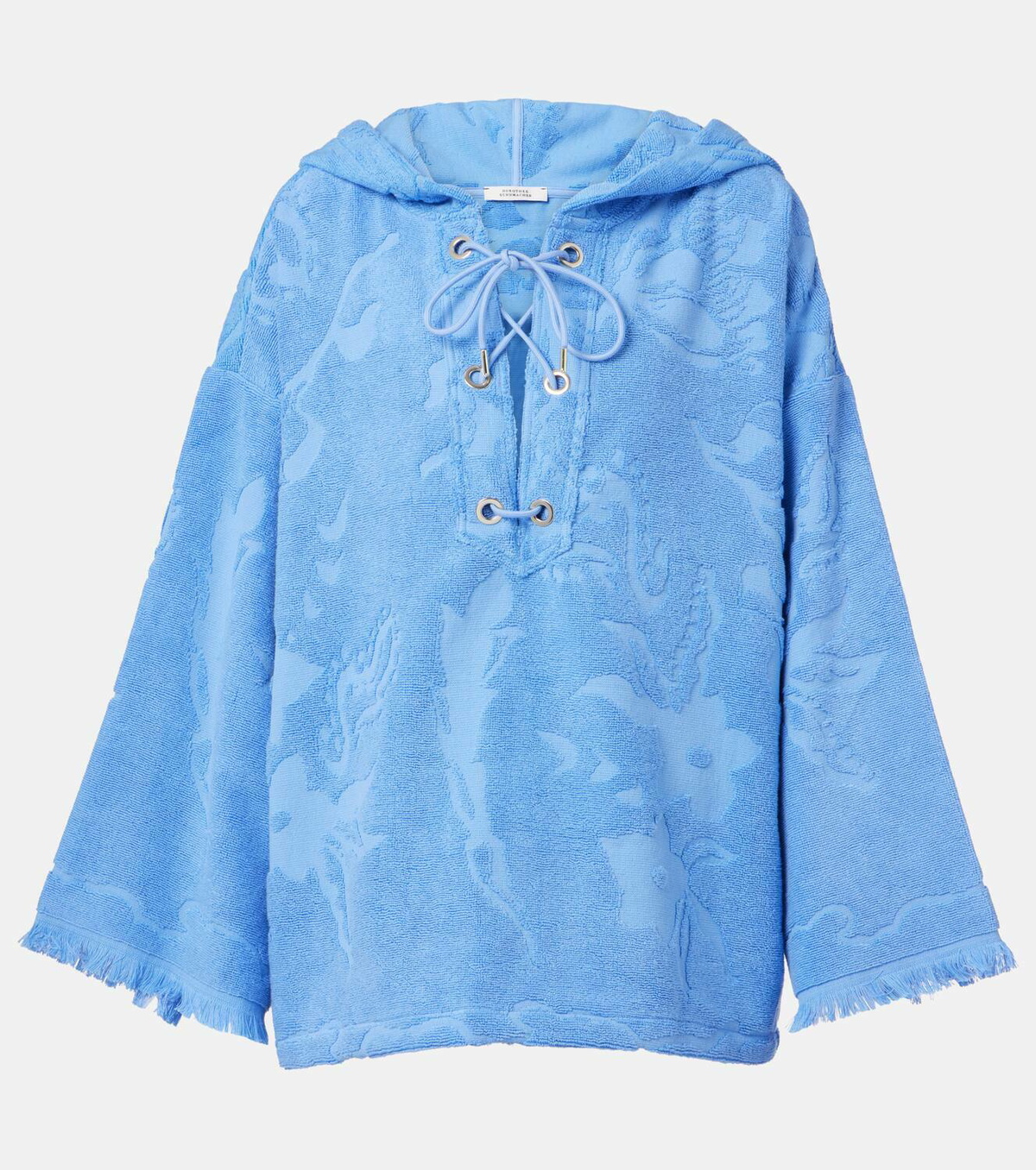 Dorothee Schumacher Cosy Towelling cotton terry hoodie
