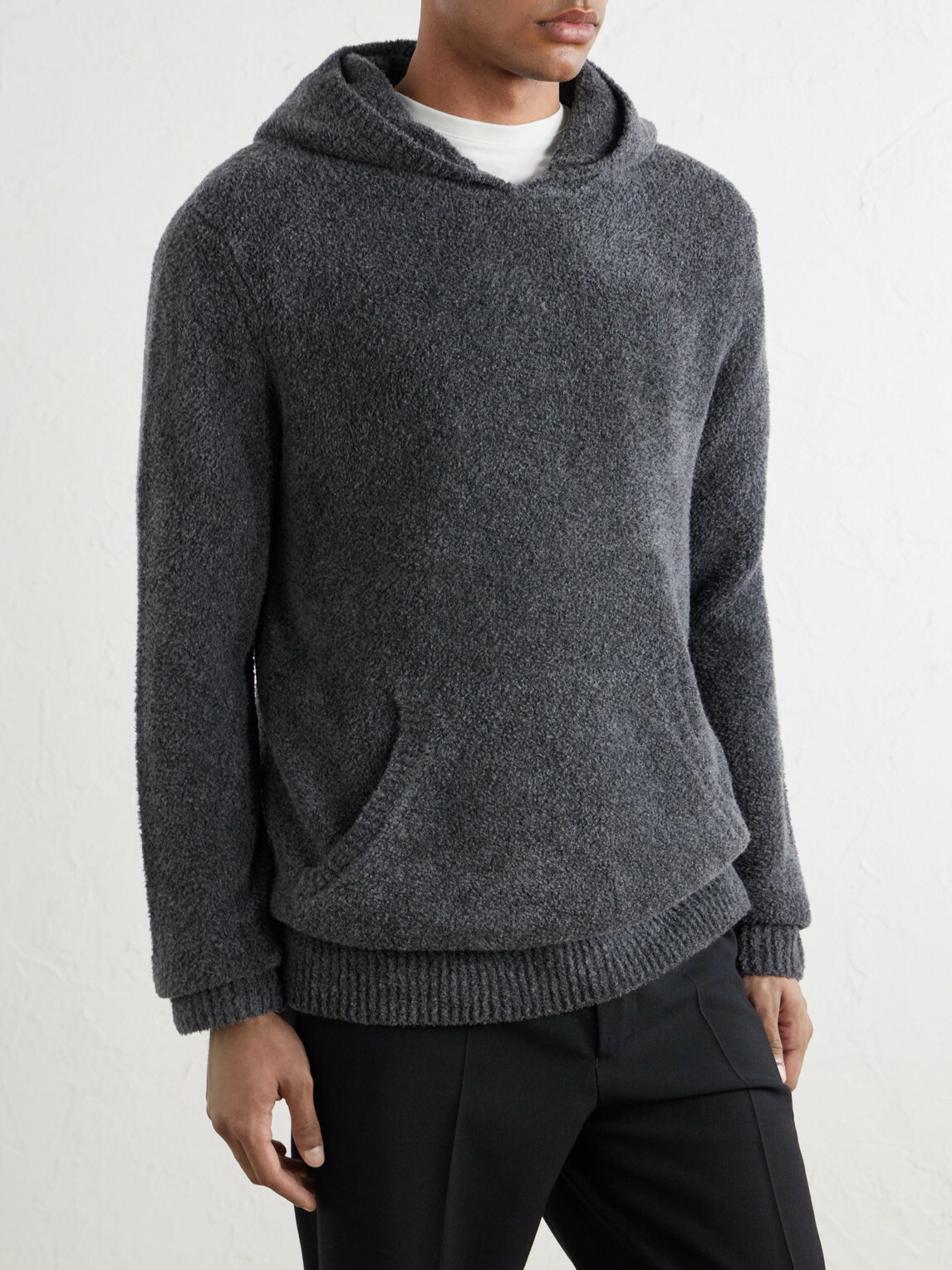 Gabriela Hearst - Datum Cashmere and Silk-Blend Hoodie - Gray