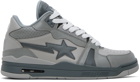 BAPE Gray SK8 STA #1 M1 Sneakers