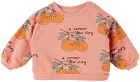 The Campamento Baby Pink Loving Oranges Sweatshirt
