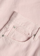 Frame The Bubble Barrel-leg Jeans Pink
