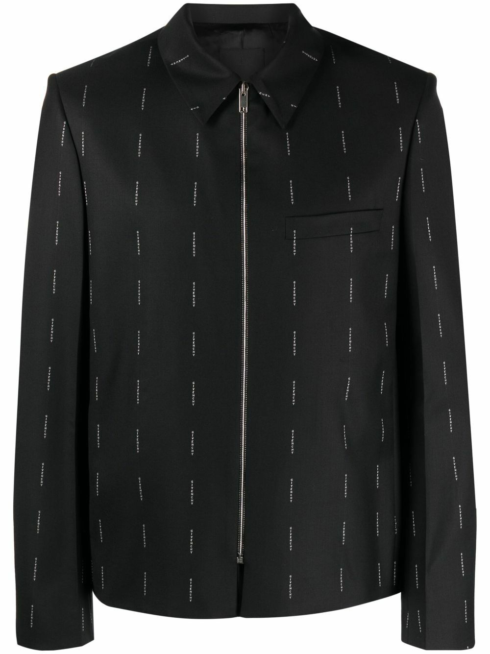 GIVENCHY - Wool Zipped Jacket Givenchy