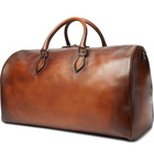 Berluti - Jour Off Large Leather Holdall - Brown