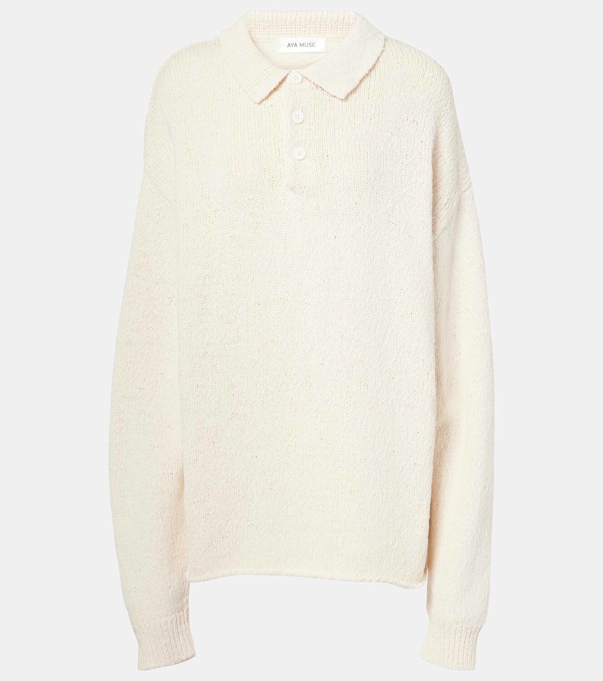 Aya Muse Cotton rugby shirt