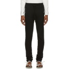 Christian Dada Black Side Stripe Lounge Pants