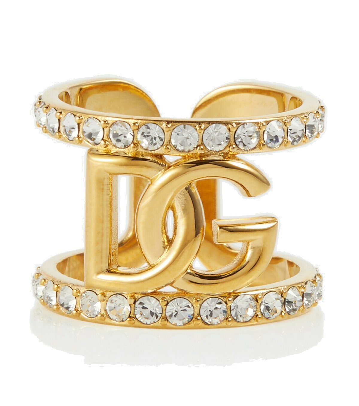 Dolce&Gabbana - DG crystal-embellished ring Dolce & Gabbana