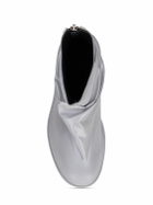 424 Marathon Metallic Lycra Zipped Boots