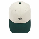 Danton Men's 2 Tone Baseball Cap in Ecru/Green 