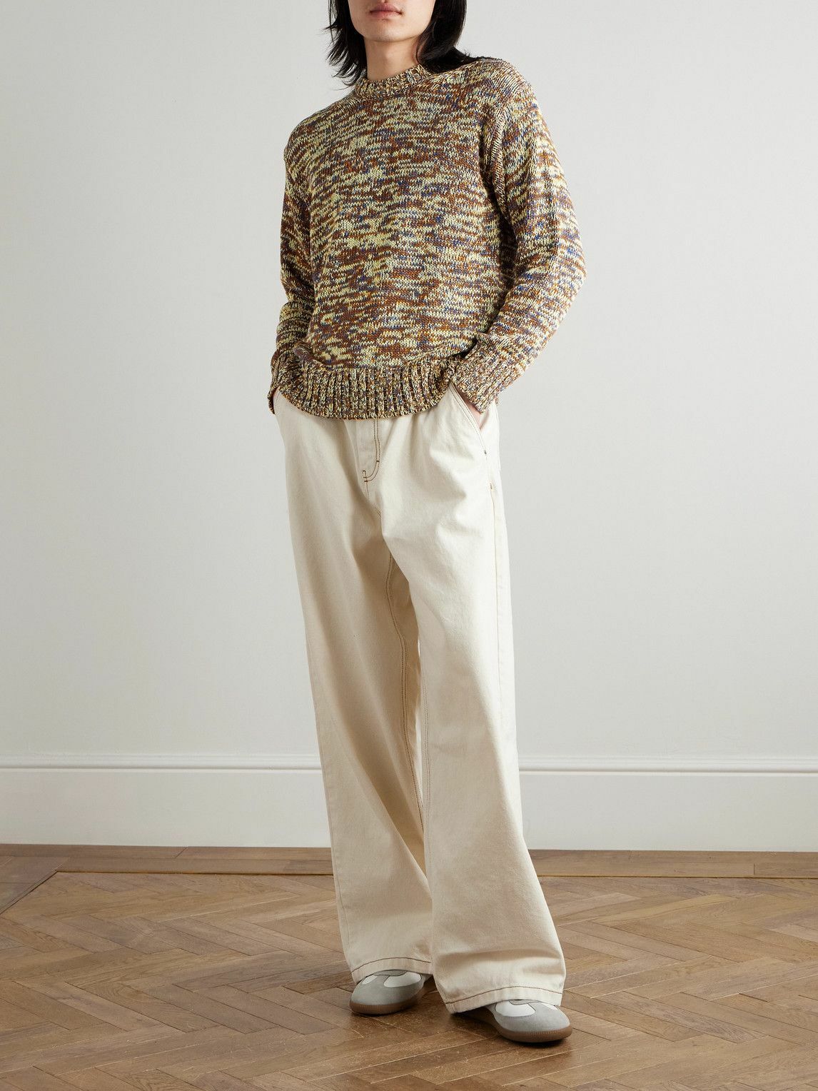 Federico Curradi - Mélange Wool Sweater - Brown