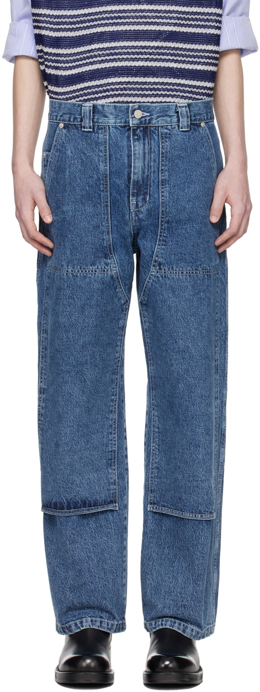 AFTER PRAY Indigo Carpenter Jeans