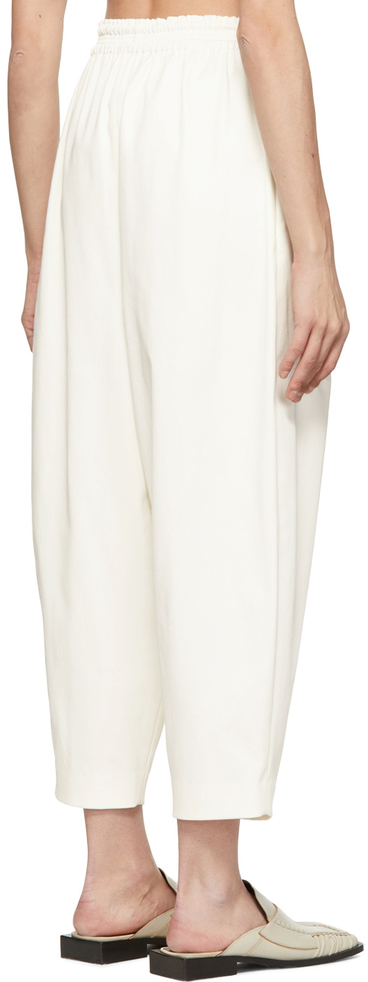 Partow White Dante Lounge Pants