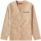 Pleasures Men's Carnivore Cardigan in Tan