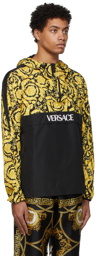 Versace Underwear Black Barocco Print Jacket