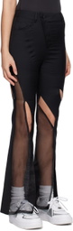 Feng Chen Wang Black Cutout Trousers