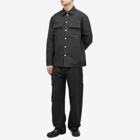 Han Kjobenhavn Men's Washed Overshirt in Black