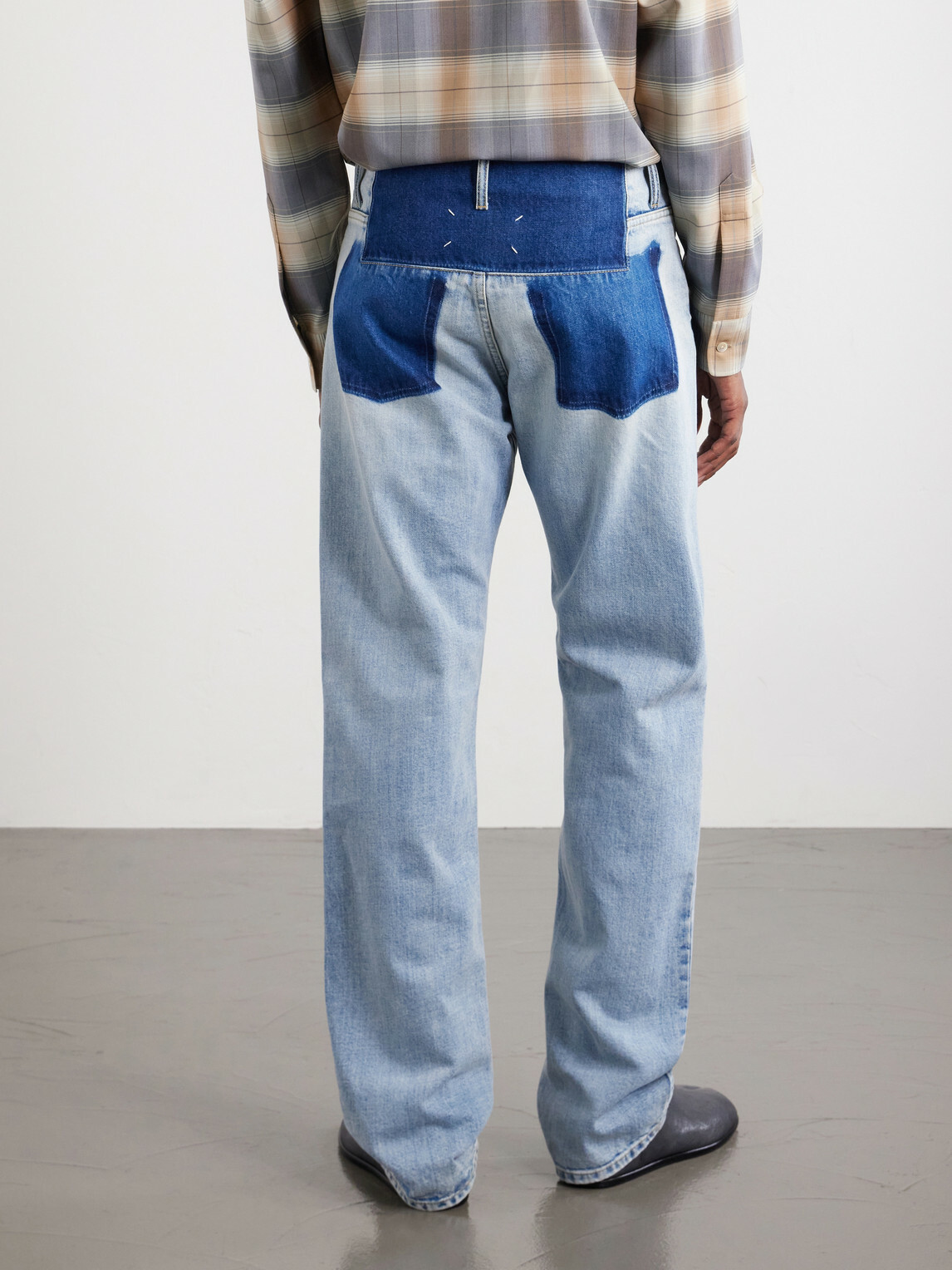 Maison Margiela - Waistless Straight-Leg Jeans - Blue